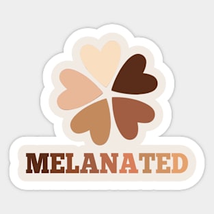 Melanated Sticker